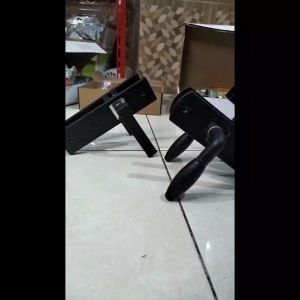 HANDLE PINTU HITAM AIGO UKURAN TANGGUNG / SLOT PINTU BLACK SERIES TANGGUNG