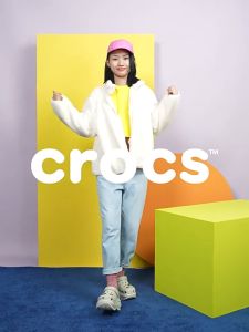 Crocˉs Platform Classic Mega Crush Clog Thick Sole Beach Shoes Womens Health Slippers # 207988