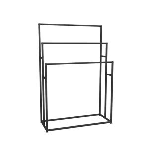 Punch-Free Floor Standing Bathroom Storage Rack