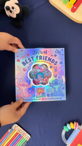 Disney Stitch Best Friends Activity Book & Beads Bracelets & Bookmarks