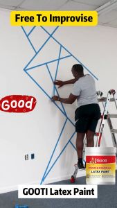 Gooti 1Gallon Quick Drying Latex Paint Anti Corrosion Mildew Emulsion Paint Eco-Friendly Wall Coating And Renovation