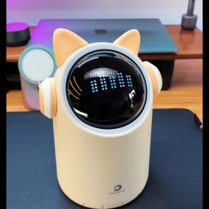 Thùng rác mini để bàn DandiHome 2 lít cảm biến tự động đóng mở