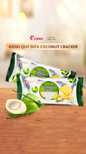 Bánh quy dừa Coconut cracker - Bánh kẹo Libra
