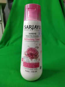obral Sariayu Refresing Toner menyegarkan wajah meringkas pori pori dan menjaga kelembaban kulit wajah