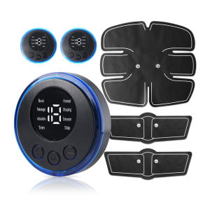 Salorie Portable Mini EMS Body Relax Massager Electric Acupuncture Massage Pad BackNeck Shoulder Relief Muscle Pain