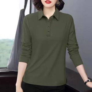 QIAOXIZI | Slimming Loose Fit Long Sleeve T-shirt for Women