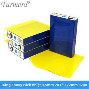 Tấm Epoxy Cách Nhiệt Turmera 3240 Dày 05mm 203x172mm Cho Bộ Pin Lifepo4 3.2V DIY 280Ah 320Ah 310Ah 90Ah 12.8V Tương Thích