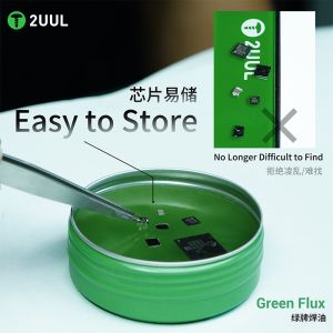 2UUL SC18 Green Flux Welding oil No-clean Environmental protection for Electronic Mobile Phone Disassembly Tools PCB Repair tool