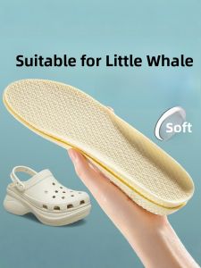 LINGMIAO | Thick EVA Wide Toe Absorbent Anti-Slip Insoles for Flip Flops