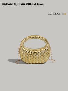 URBVK REALVO | Metallic Finish Quilted Womens Tote Bag