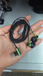 Newmsnr | Tai Nghe Chơi Game Có Dây NEWMSNR Type-C & 35mm HD Mic Hình Chữ L Có Độ Trễ Thấp Dành Cho Tai Nghe Nhét Tai Âm Thanh Vòm Samsung Với Loa Động