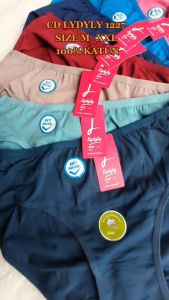 Celana dalam Wanita Lusinan Lydyly 1227 Anti Bacteria Full Katun