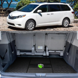 Imported Specific SIENNA Models Dedicated Rear Trunk Mat