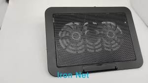 Notebook Cooler Laptop Cooler Pad Powerful Dual Fan Gaming Laptop Stand Holder Cooler 5 Speed Adjustable Height