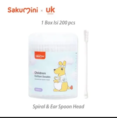 Sakumini Baby Oral Cavity Cleaner Alat Pembersih Lidah Gigi Mulut Bayi Gauze Sticker Finger Brush