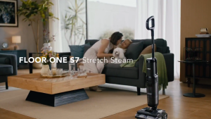 【160°C HYPERSTEAM】Tineco Floor One S7 Stretch Steam Floor Washer | 80mins Runtime | 25kPa Suction Smart Wet Dry Vacuum Cleaner
