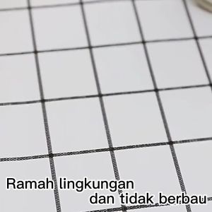 PEVA Grid Water Proof And Oil Resistant Table Cloth Washable Table Mat Nordic Table Cloth In Style