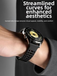 YOURSTAR | Silicone Breathable Sport Watch Band For Multiple Models Press-button Summer Premium