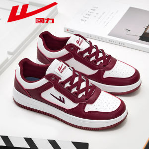 Warrior Mens Shoes 2025 New Style Sport Casual Board Shoes Water-Media Painting National Trend Flat Heel round Head PVC Outsole
