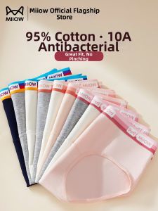 MiiOW | Bacteria Resistant Cotton Seamless Briefs For Women Light Material