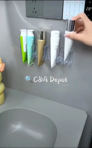 No-drill Bathroom storage organizer Bathroom Sink Storage Rack Wall-Mounted bathroom rack Shelf plastic storage rack Bathroom Shelf & Bathroom Accessories,Space Savers toilet organizer rack 浴室置物架