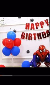 Happy Birthday Set Cartoon Theme Party Decoration 26PCS