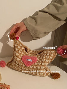 Retro Knitted Fabric Tissue Box for Living Room Dining Table Bedroom Drawstring Paper Bag New 2023 Home Storage Organizer