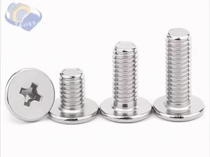 304 Stainless Steel CM Cross Phillips Ultra Thin Super Low Flat Head Screw M3 M4 M5 M6 Wafer Head Bolt for Electronic Enclosure