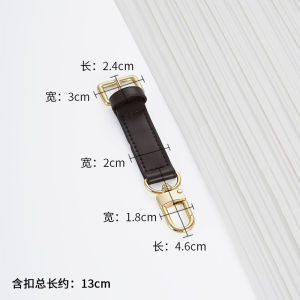Guyi Bag Strap Adjustment Buckle Extension Clip Suitable for Lvspeedy25 Handbag Accessories Shortening Modification Parts