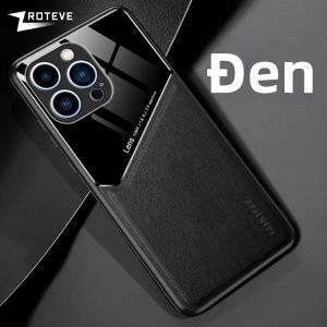 Ốp Lưng Điện Thoại ZROTEVE PU Leather Soft Frame PC Cho iPhone 17/16/16e/15/14/13/12/11 Pro Max - Chống Trầy Xước Chống Bụi Chống Sốc Có Nam Châm Đóng Mở
