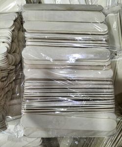 Sỉ 10 kg que kem gỗ que đè lưỡi que gỗ quẹt kem mỹ phẩm làm mô hình tiện lợi