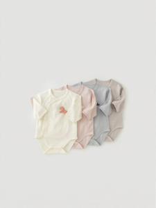 GURCOOC | Bodysuit Tay Dài Cotton Cho Bé Mùa Xuân Thu