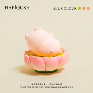 Cure Desktop Ornaments Office Decorations Adorable Gift Blessing Stable Mood Resin Pig Desk Top Statues Office Zone Decor