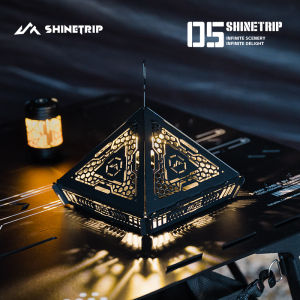 ShineTrip | Windmill Shaped Camp Lantern Stainless Steel 304