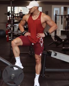 Stylish Mens Sport Shorts Fitness Summer Workwear Multi-Pocket Elasticity Leg Shaping TLF Short Pants Breathable Polyester