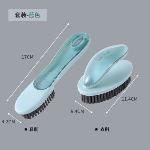 Ultra-Soft Bristle Laundry Brush Shoe Cleaning Tool Home Use Non-Damaging Clothes And Shoes Brush Multi-Functional Clean Shoe Brush