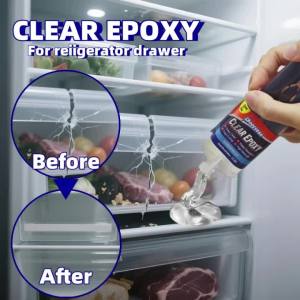 Transparent High Strength AB Glue Clear Crack Repair Adhesive 25ML