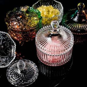 Crystal Purification Container Glass Storage Box