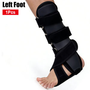 1Pcs Drop Foot Brace Adjustable Ankle Support Brace Lace Up Ankle Splint Stabilizer for Men and Women Walking Foot Drop Heel