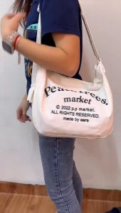2023 Fashion New Retro Canvas Bag Large Capacity Message Beg Female Student Shoulder Bag Japanese Joker tote bag 2023 时尚包 简单实用包 方便包斜肩包 单肩包