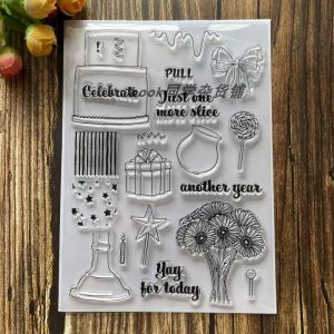 Transparent Silicone Stamp Mermaid Drink Sports Flowers and Plants Painting Tool Card Photo Album DIY Decoration Rubber Stamp