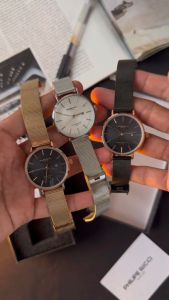 PhiLipe Ricci Sendai Jam Tangan Wanita Kecil Rantai Pasir Rose Gold Simple Korea 6347 Water Resist