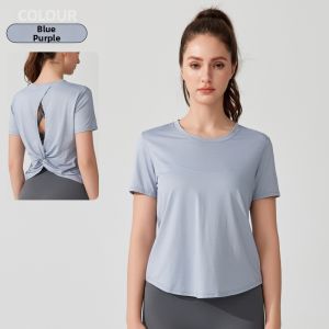 YANSE | Breathable Quick-Dry Twisted Back Sports Tank Top