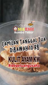 Bumbu Tabur Rasa Barbeque Untuk Tabur Snack/Keripik/Camilan kemasan 250 gr Halal Food Grade