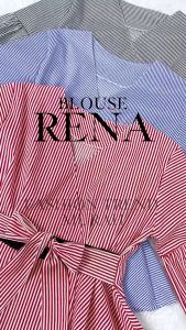 [FTMHN] Blouse Rena / Blouse Atasan Wanita / Baju / Atasan Wanita Terbaru / Baju Atasan Model Korea / Baju Wanita / Atasan Wanita / Blouse Wanita / Baju Wanita Terbaru / Baju Atasan / Baju Blouse Wanita / Atasan Blouse / Fashion Wanita