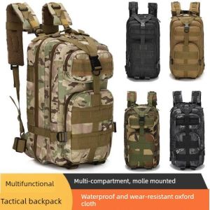 Outdoor Mountaineer Bag Man Military Camping Backpack Bag Unbranded PU Leather Briefcase Style Foldable Artificial Leather