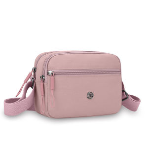 Casual Crossbody Nylon Bag Pure Color Small Square Mom Shoulder Bag Spring 2025 Fashion Trend Womens Bag Leisure Crossbody