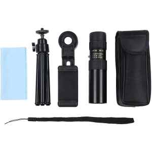 Portable Single-Tube Telescope High Power Clear Vision Professional Grade Night Vision Bird Watching Concert Photography