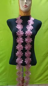 Renda Bordir Roll Motif Melati 7