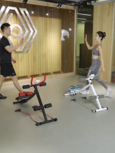Core & Abdominal Trainers Abdominal muscle fitness equipment Abdominal exercises Sit-up aid fast household female folding Abdominal Machine Waist beauty machine AB Glider Trainer Vertical Slimming Machine with Pull Rope Abs exercise equipment